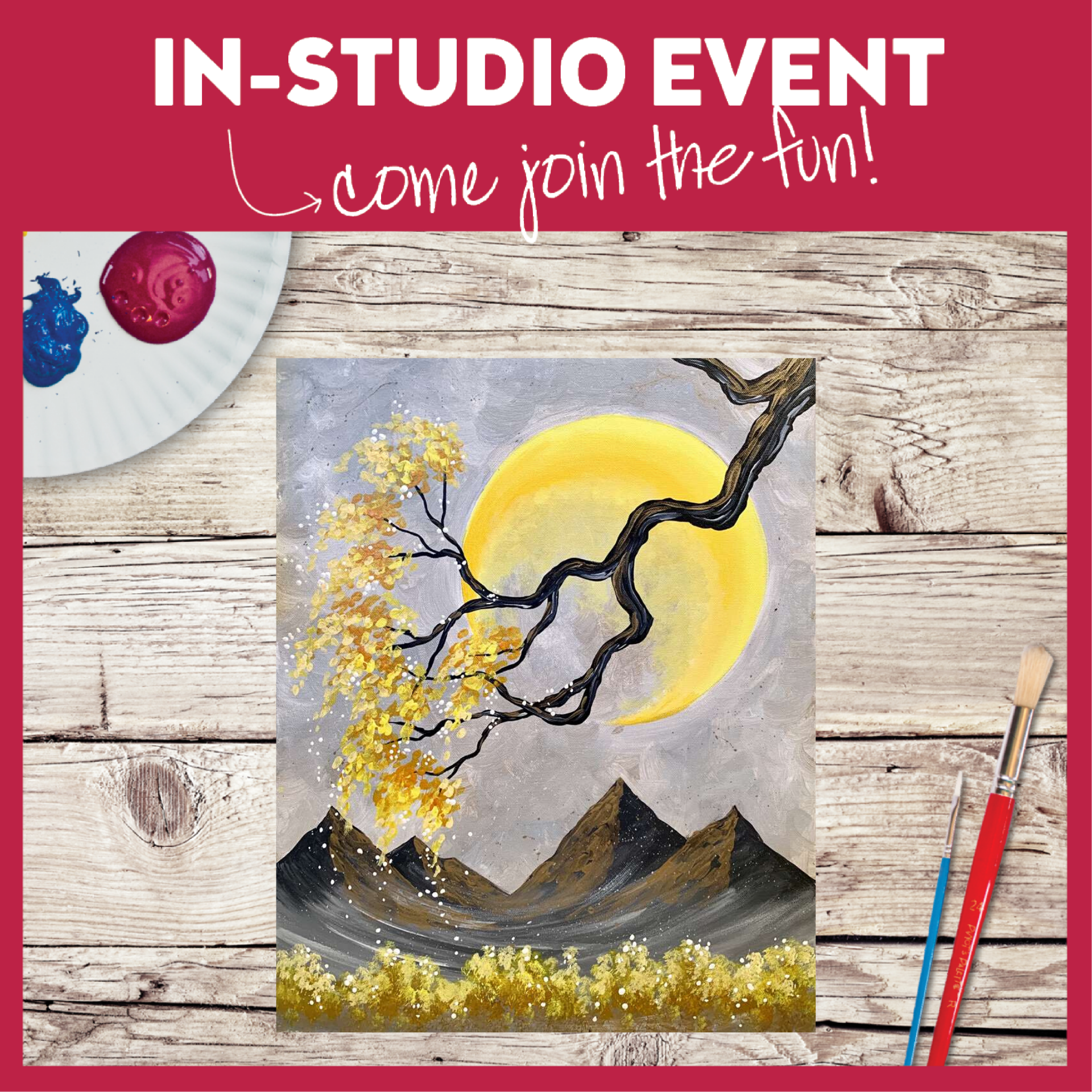 Limited seating - Sign up before it's too late!